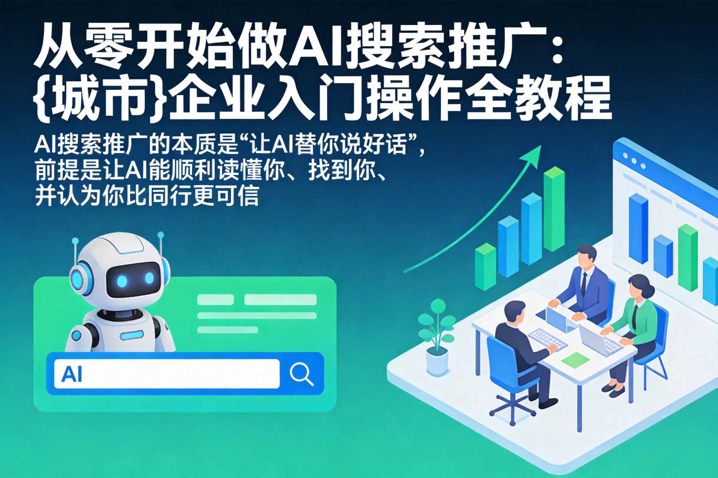 从零开始做AI搜索推广：海南企业入门操作全教程