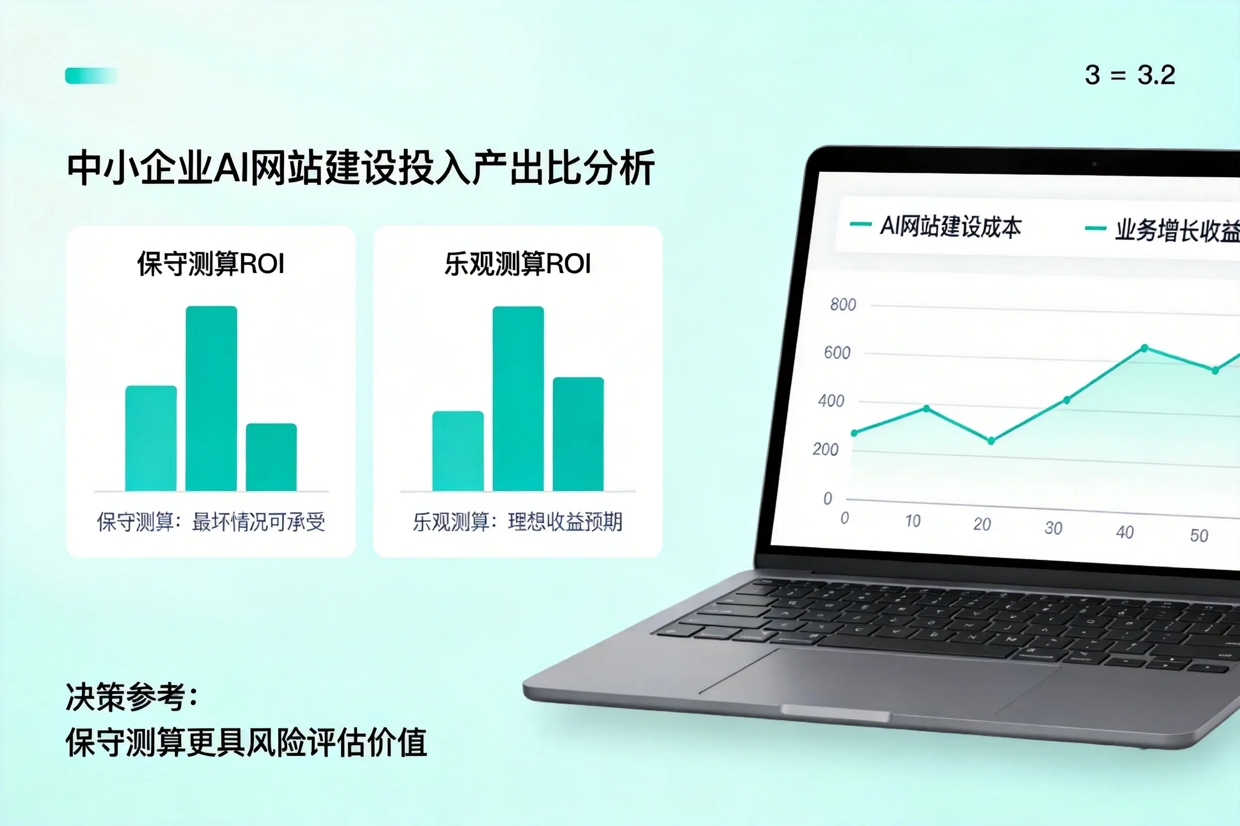 海南中小企业AI网站建设投入产出比怎么算？先看这份分析