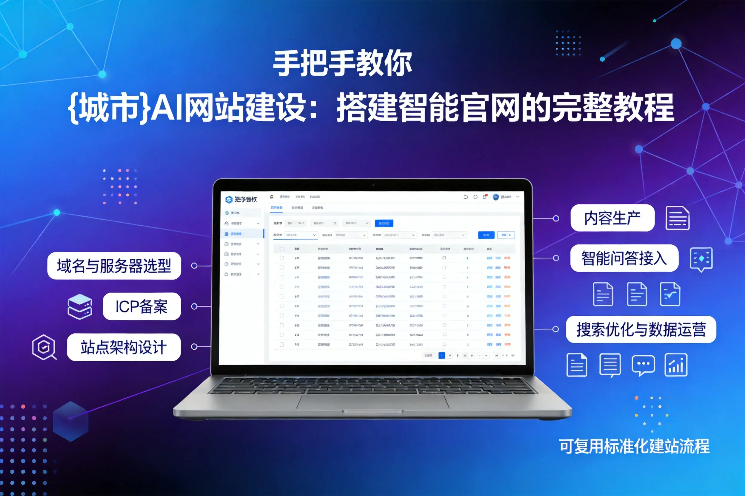 手把手教你海南AI网站建设：搭建智能官网的完整教程