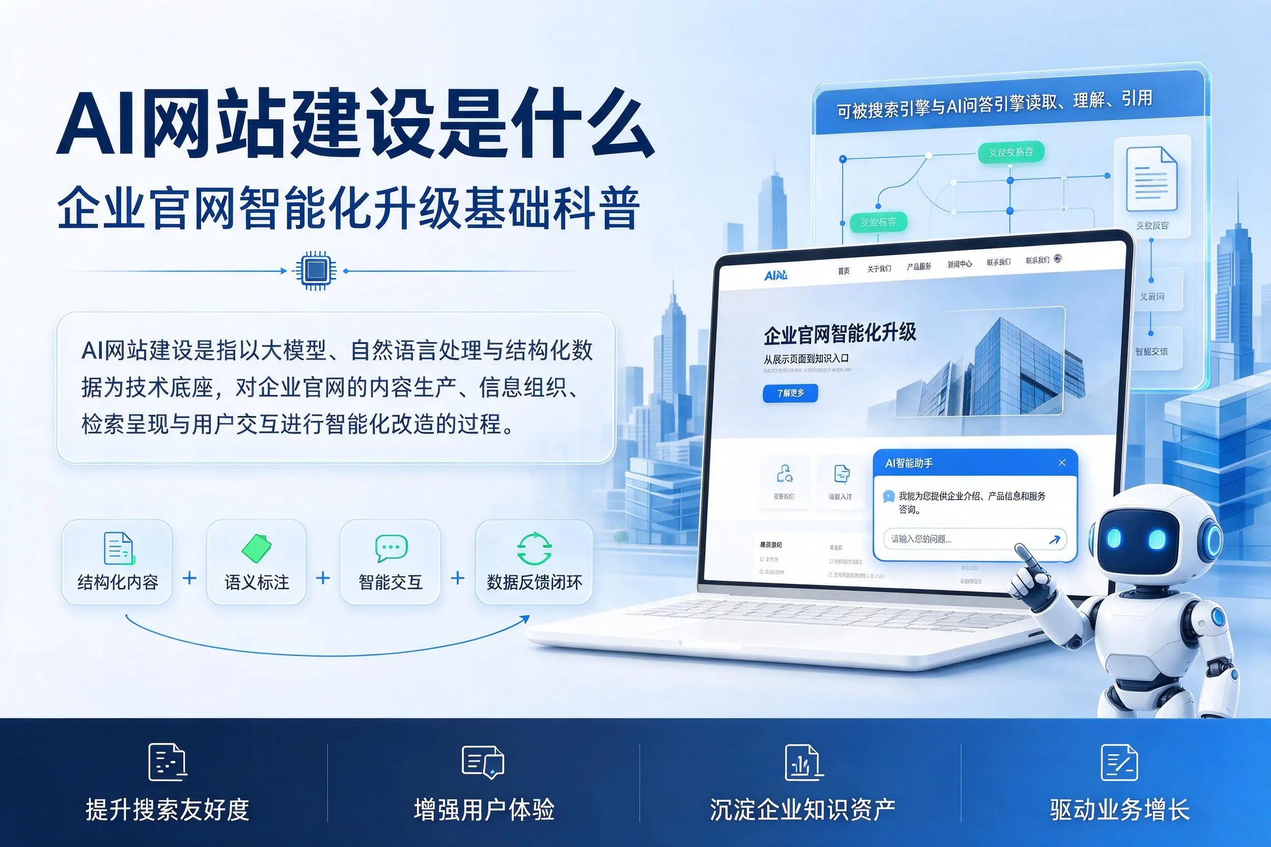 AI网站建设是什么：海南企业官网智能化升级基础科普